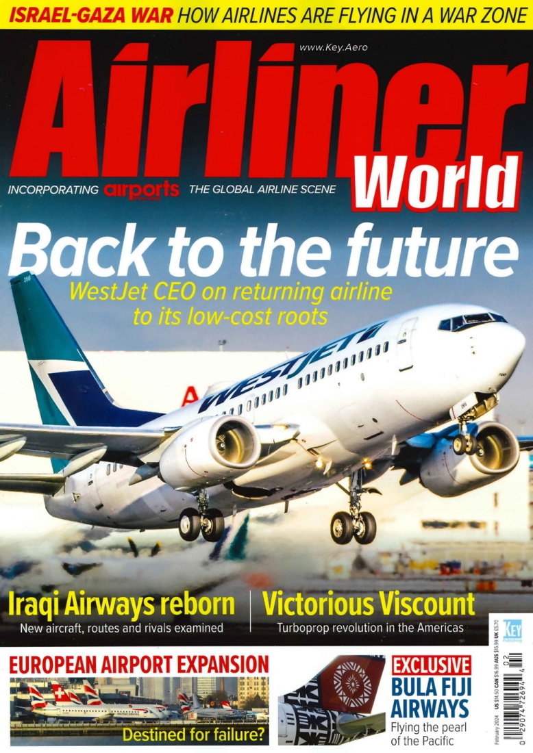 Airliner World 2月號/2024