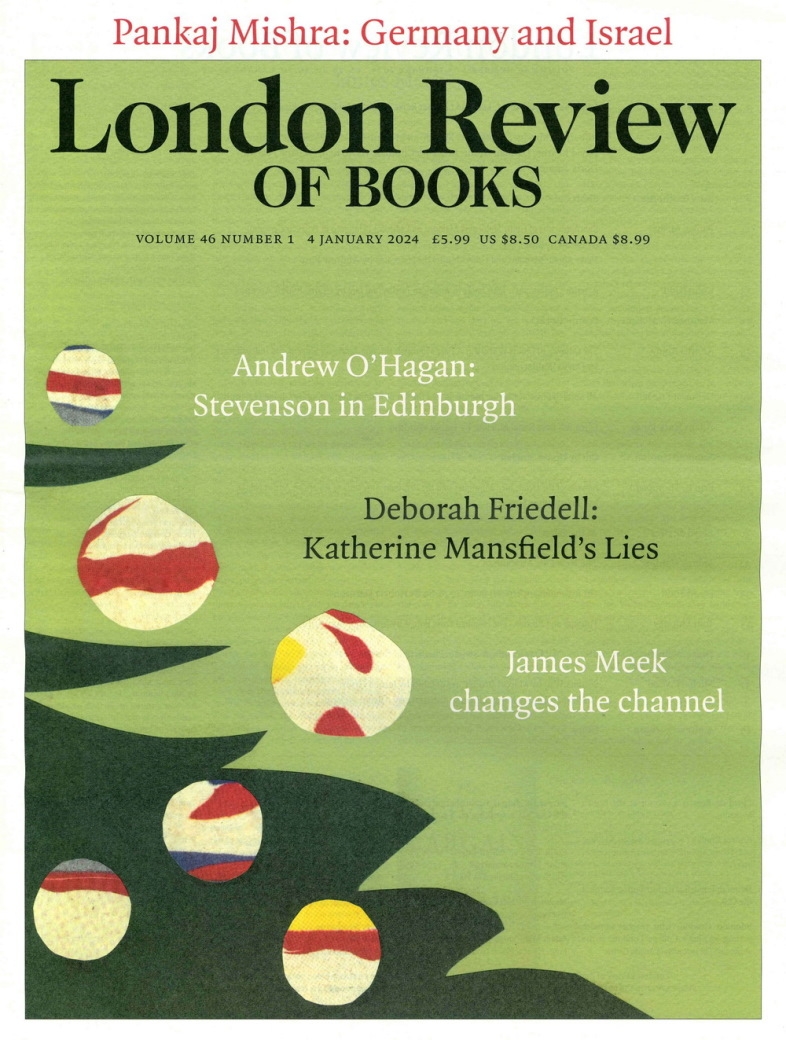 London Review OF BOOKS 1月4日/2024