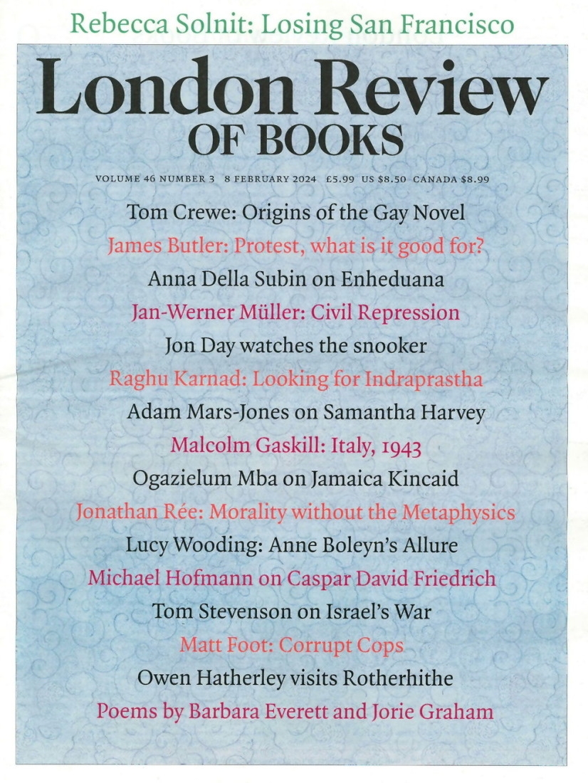 London Review OF BOOKS 2月8日/2024