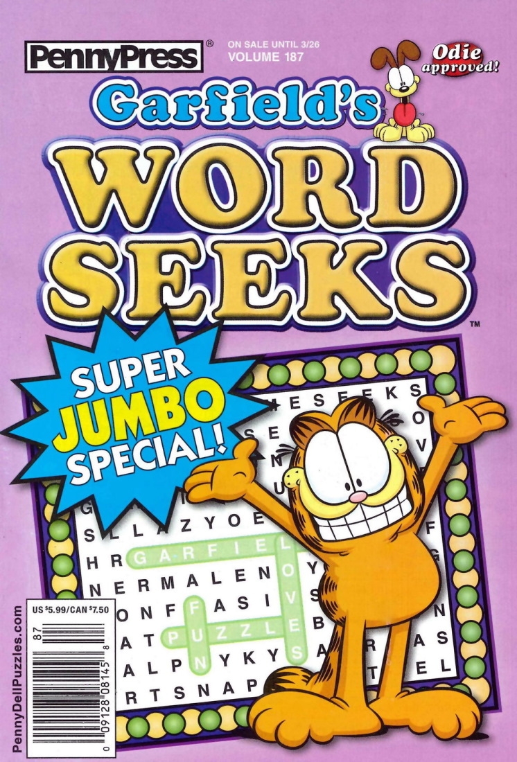 Garfield’s WORD SEEKS Vol.187