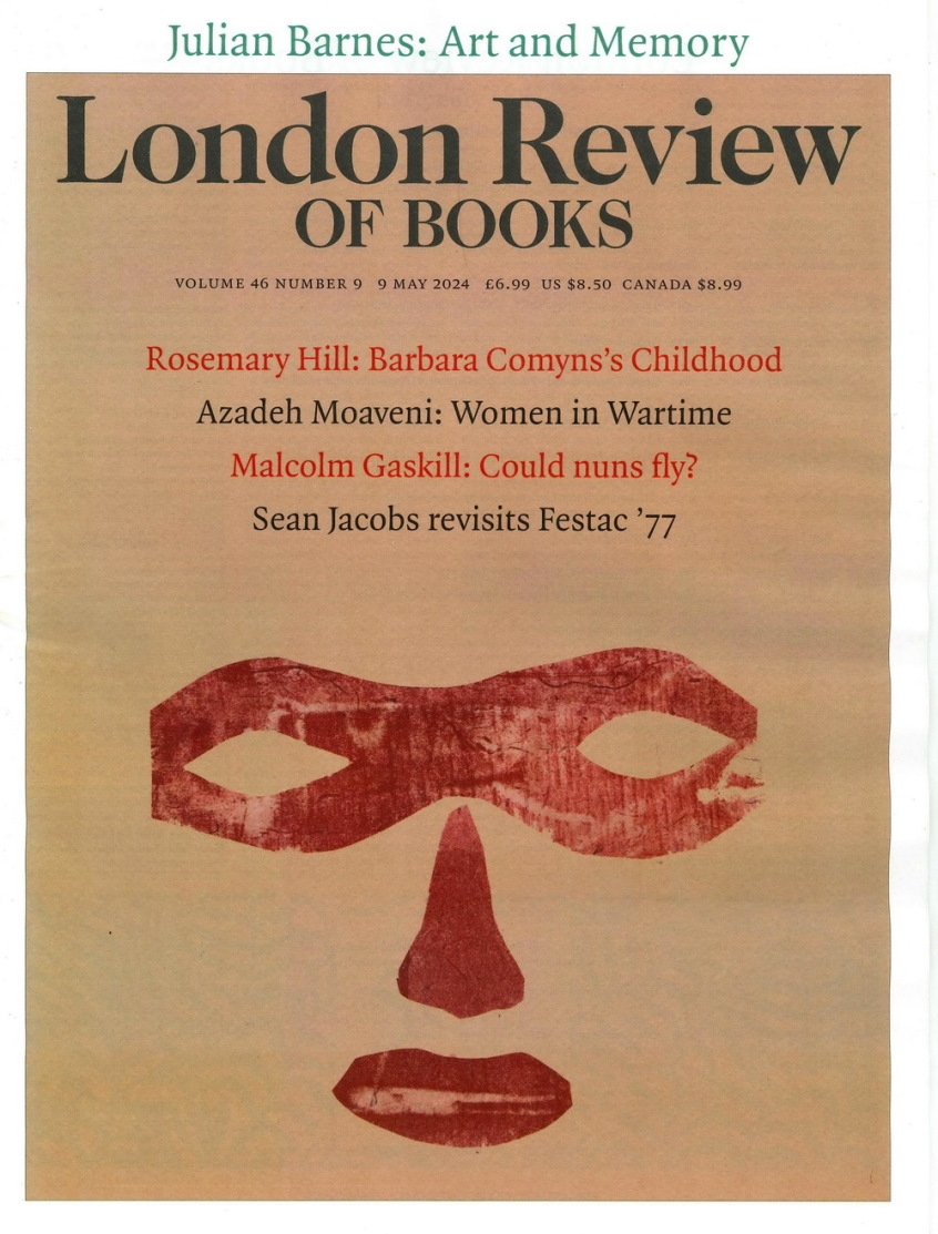 London Review OF BOOKS 5月9日/2024