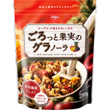 日本【日清】早餐麥片-水果