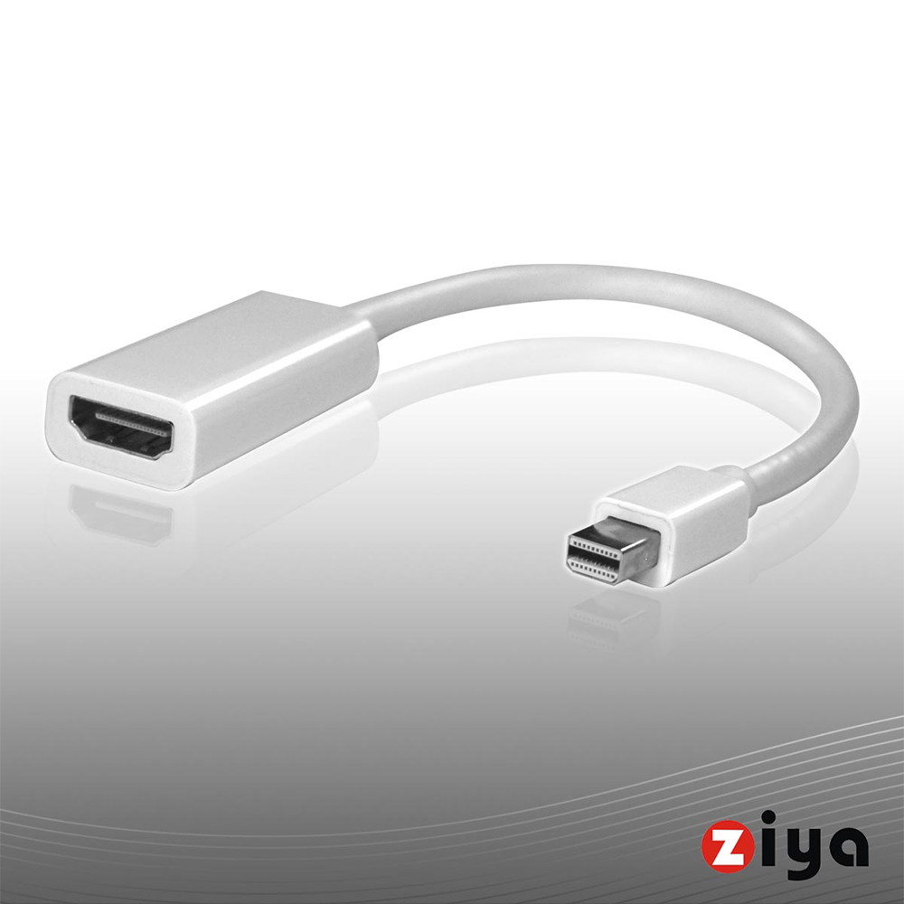 [ZIYA] Mac 轉接線 (Mini DisplayPort to HDMI) 視訊轉接線