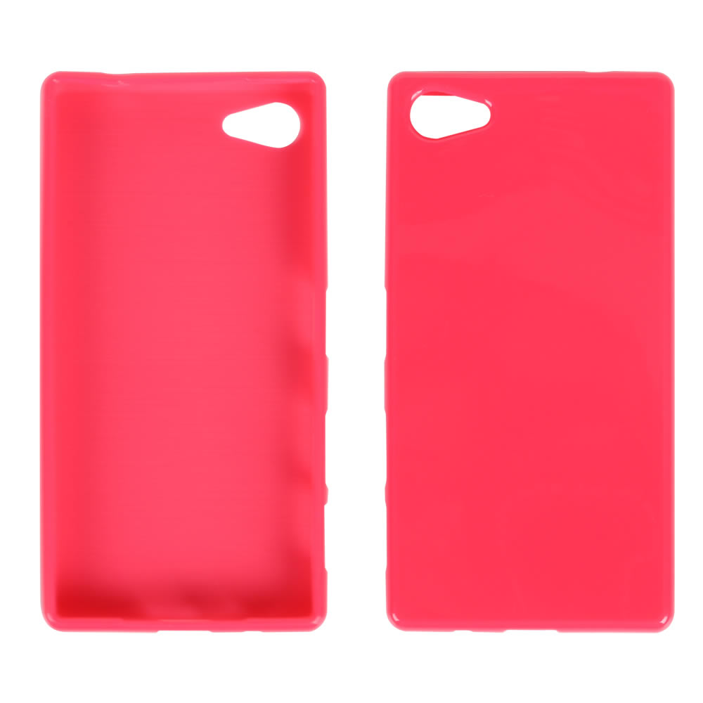 【BIEN】SONY Xperia Z5 Compact 亮麗全彩軟質保護殼 (紅)
