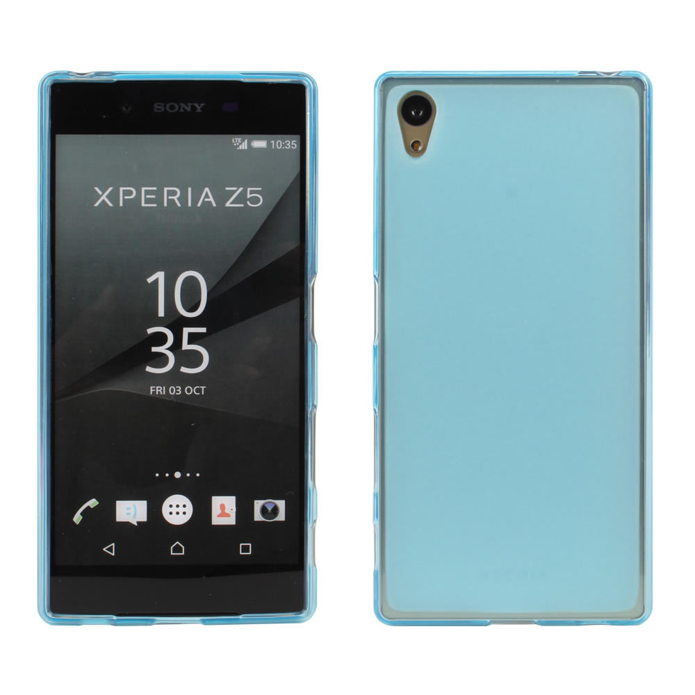 【BIEN】SONY Xperia Z5 輕量氣質軟質手機殼 (霧藍)