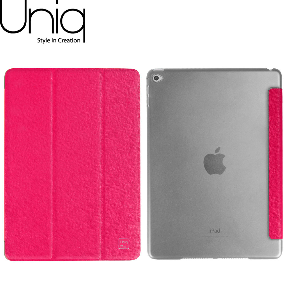 Uniq DUO系列 iPad Air 2保護套桃紅
