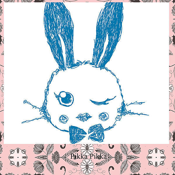 日本Pikka Pikka世界最細纖維毛孔潔淨布/眨眼兔