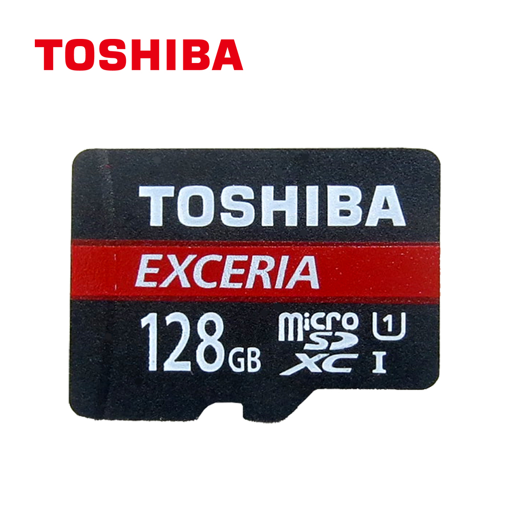 Toshiba 128GB Micro-SDHC UHS-1 Card (Class 10) 48MB高速記憶卡 原廠公司貨黑