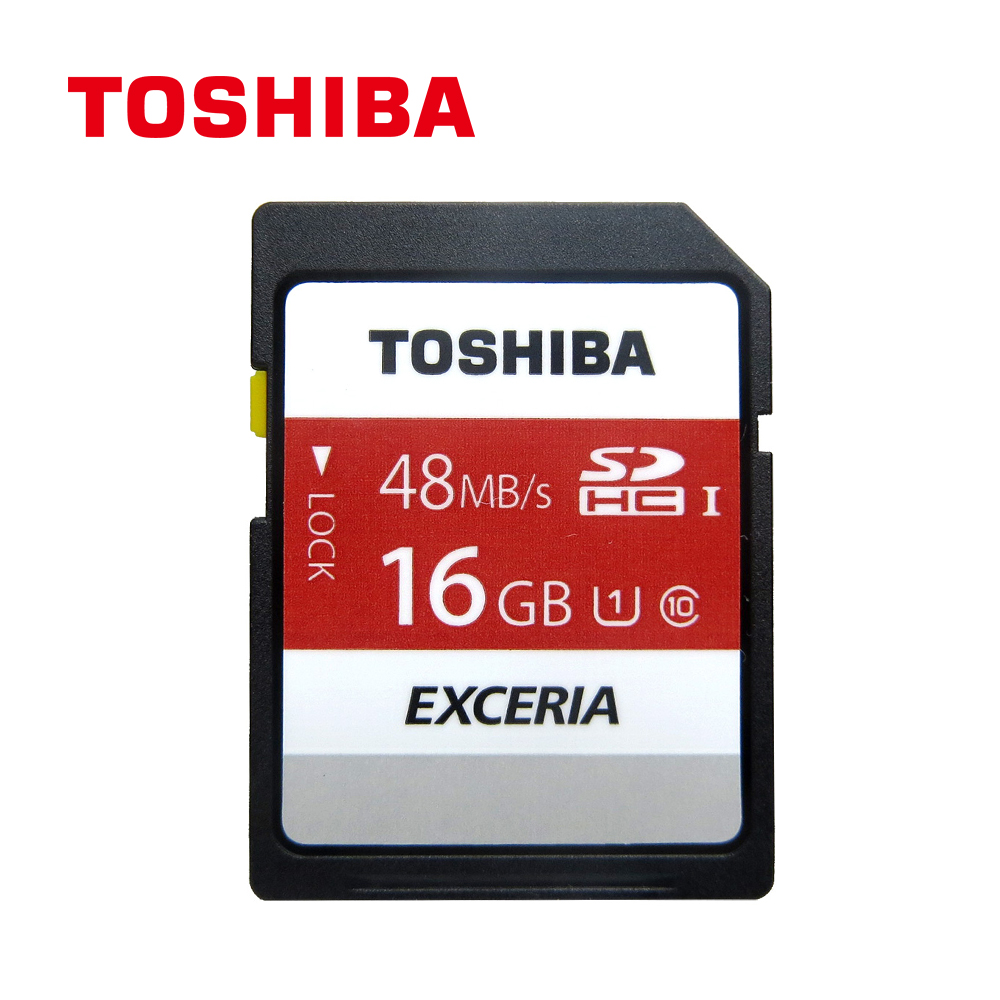 Toshiba 16GB SDHC UHS-1 Card (Class10)(THN-N301R0160A4)原廠公司貨