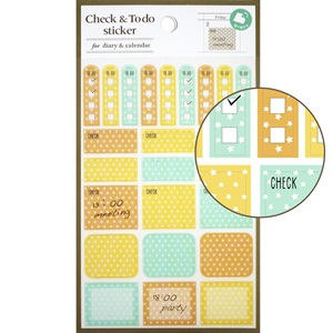 【LABCLIP】Customize sticker系列 Check&ToDo sticker-星星