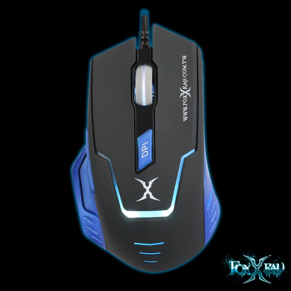 FOXXRAY 星夜獵狐電競滑鼠 FXR-BM-20星夜藍