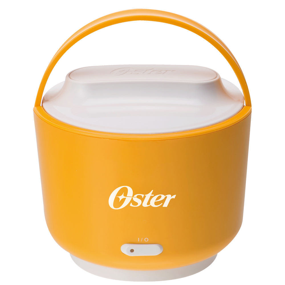  (福利品)OSTER隨行電子保溫飯盒橘色