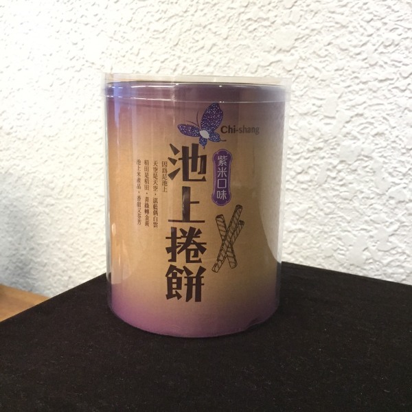 【池上鄉農會】池上捲餅 – 紫米口味150g(18支)