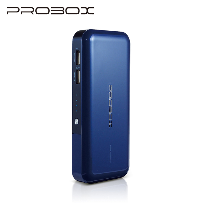 PROBOX 10400mAh 三洋電芯雙輸出 行動電源(特仕版)深藍色