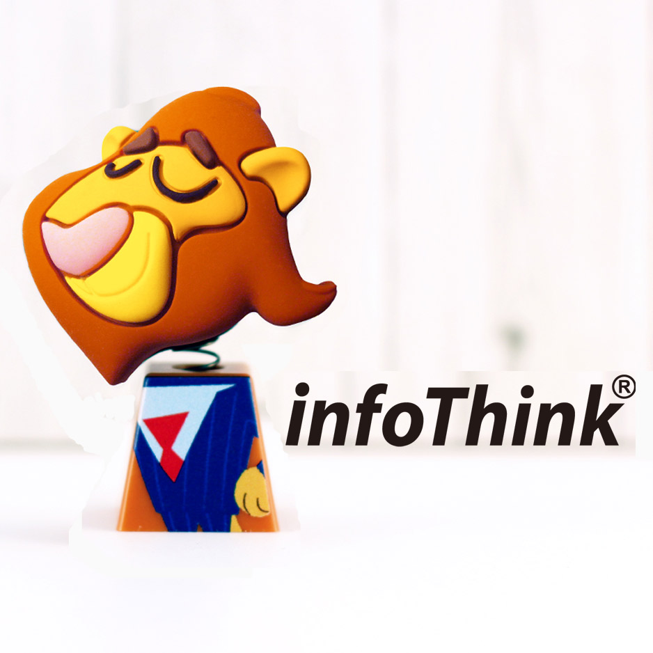 InfoThink ZOOTOPIA 獅子搖頭造型隨身碟 16GB