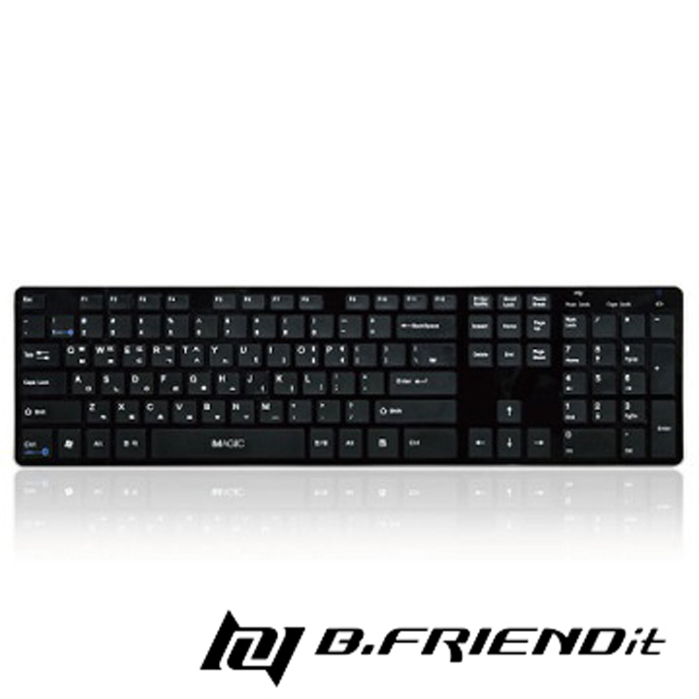 B.Friend KB-1430 有線鍵盤黑