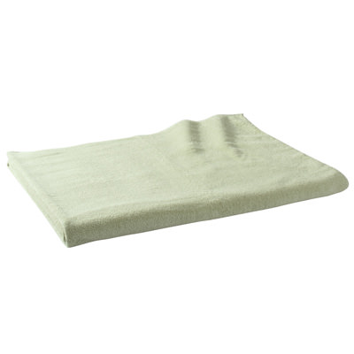 [MUJI無印良品]有機棉混毛巾毯/S單人/淺綠