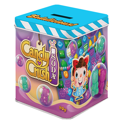 Candy Crush Soda 小熊軟糖90g 存錢筒收藏組
