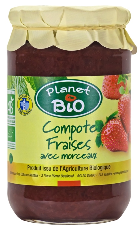 Planet Bio 有機果泥 - 草莓(含果肉)