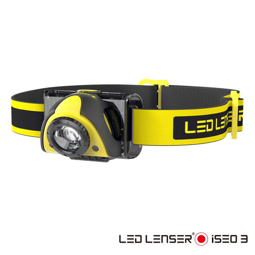 德國 LED LENSER iSEO3 工業用遠近調焦頭燈