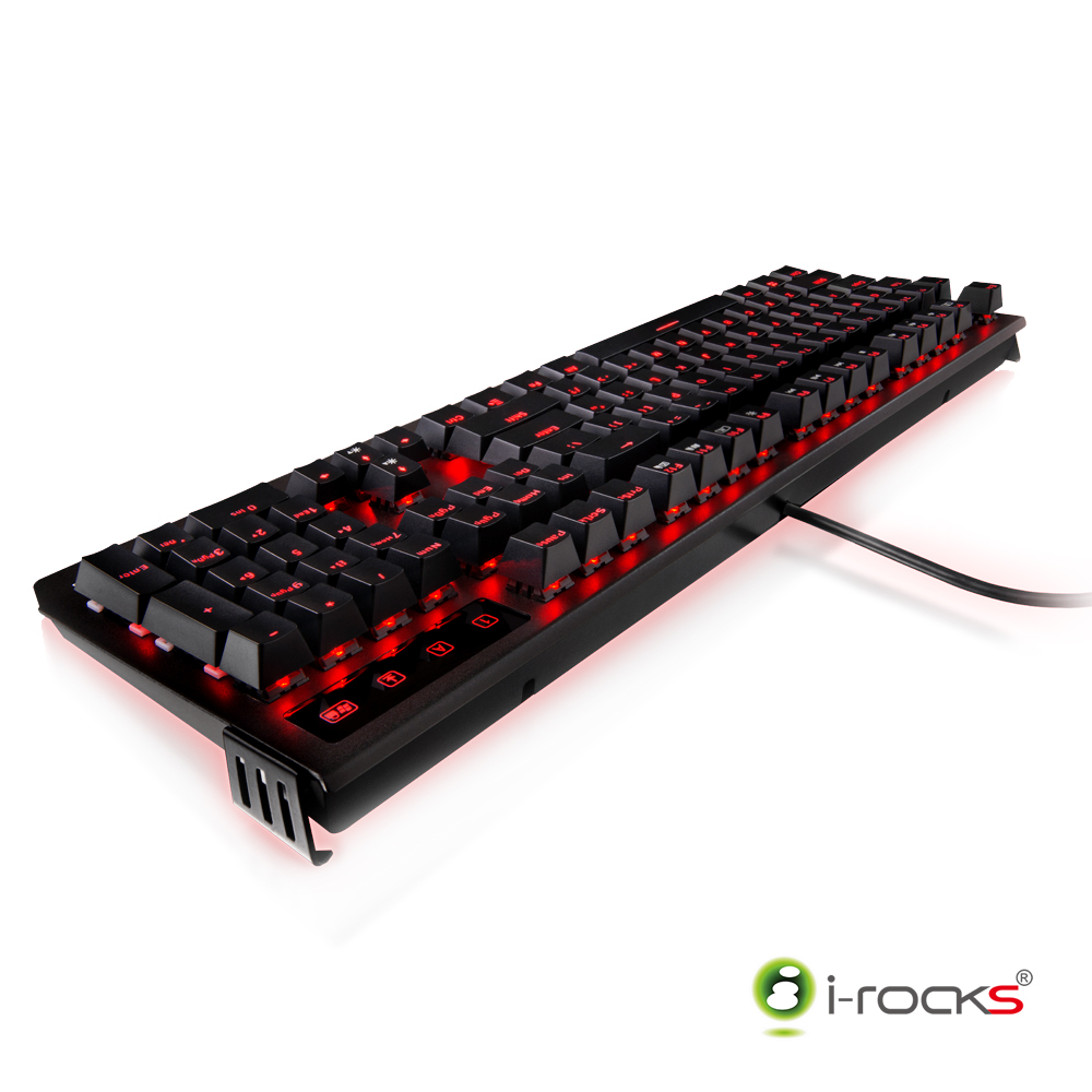 i-Rocks K60M全背光金屬機械式電競鍵盤
