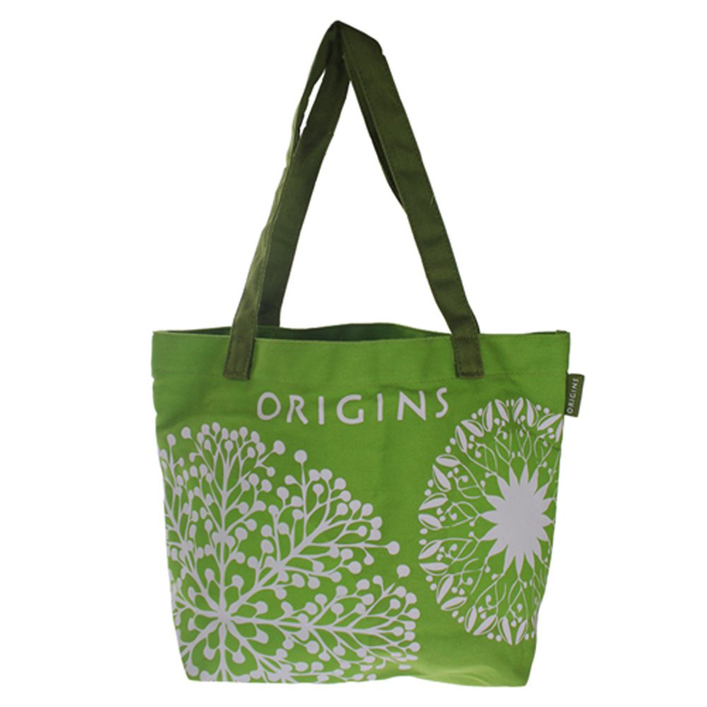 ORIGINS 品木宣言 愛地球環保購物袋-綠(34x10.5x24cm)