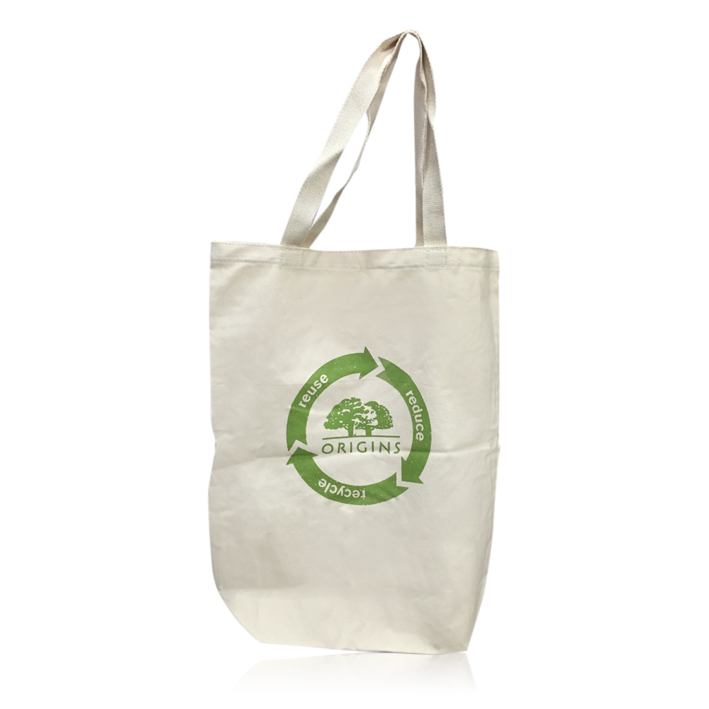 ORIGINS 品木宣言 愛地球環保購物袋-大(35.5x12x46cm)