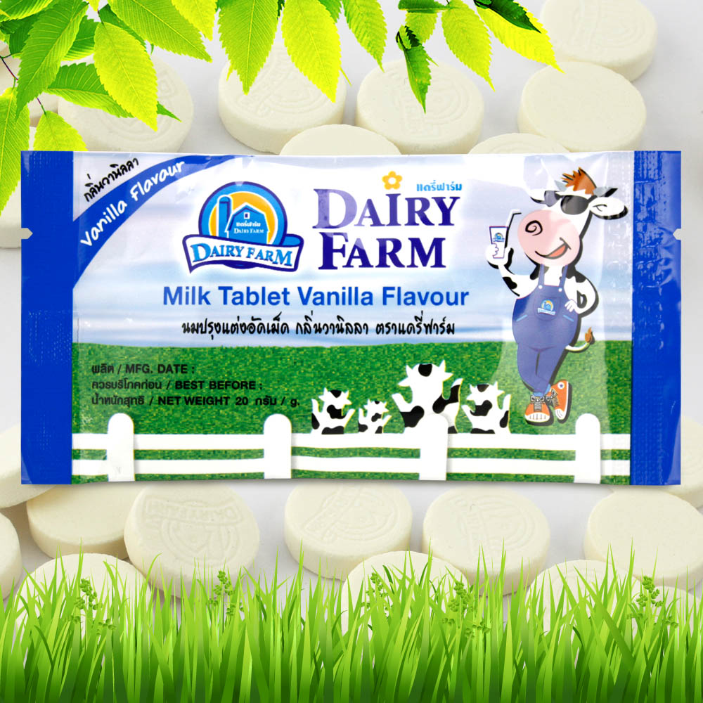 【DIARY FARM】泰瑞農場牛奶片-香草 20gx3包入