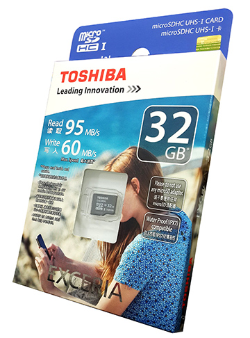 Toshiba EXCERIA Mirco-SDHC 32GB UHS-1 (SD-C032GR7VW060A)