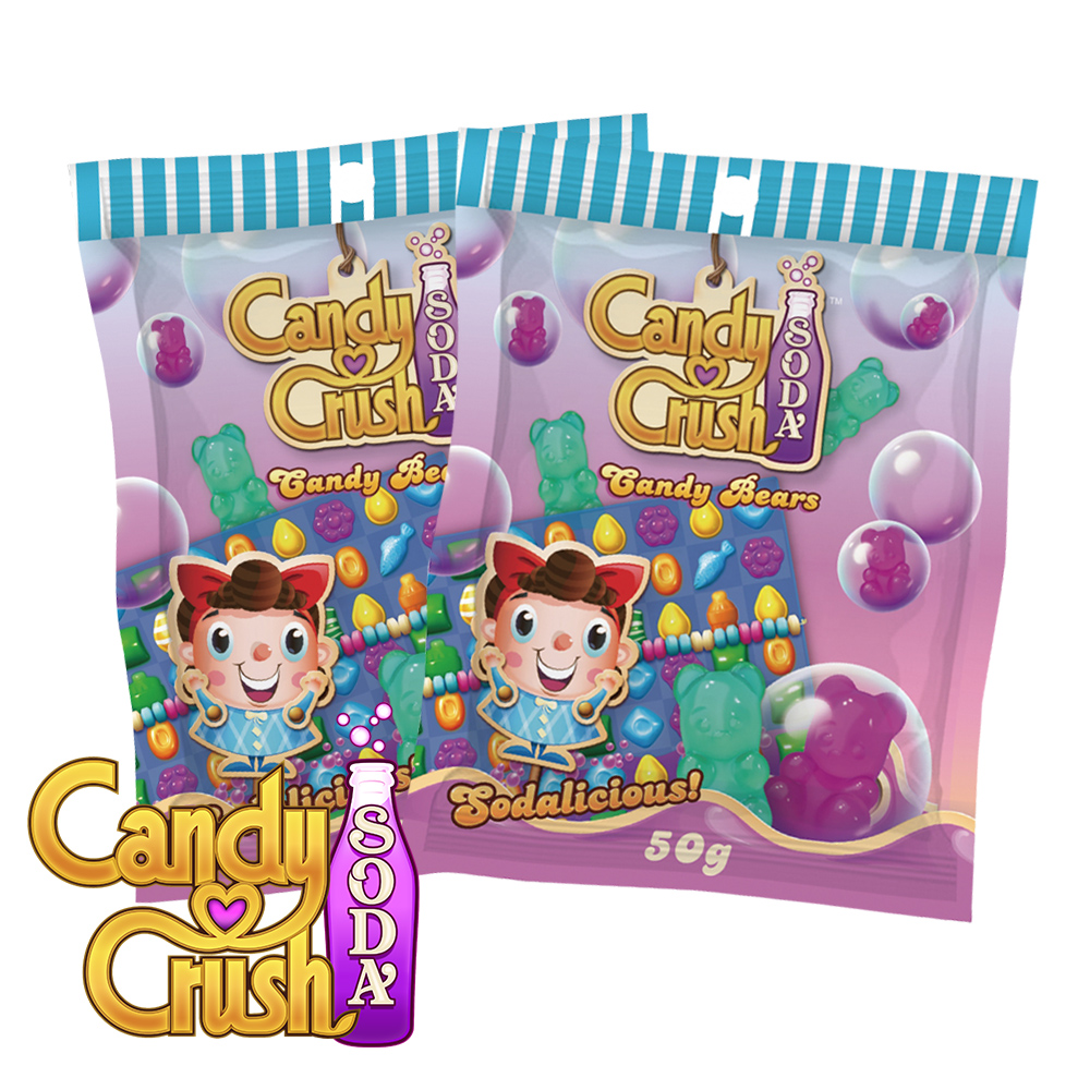 Candy Crush Soda 小熊軟糖50g 3入/組