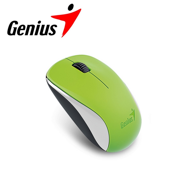 Genius 昆盈 NX-7000 藍光無線滑鼠春天綠
