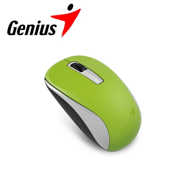 Genius 昆盈 NX-7005 藍光無線滑鼠春天綠