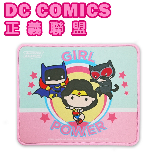 DC COMICS 正義聯盟電競專用滑鼠墊-女孩力量 (WL-DCMP02)