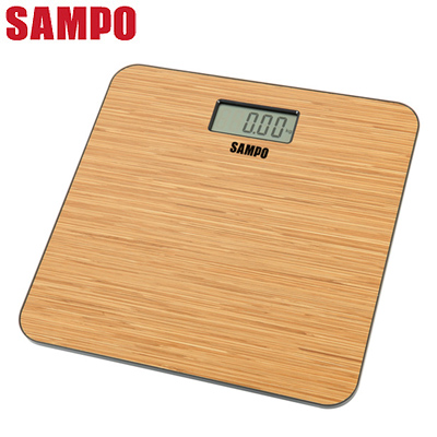 SAMPO聲寶木紋造型電子體重計 BF-L1502ML