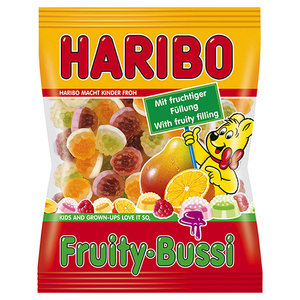 [HARIBO哈利寶] 水果風味夾心Q軟糖200g