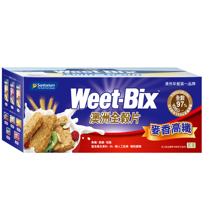【Weet-Bix】澳洲全榖片-麥香