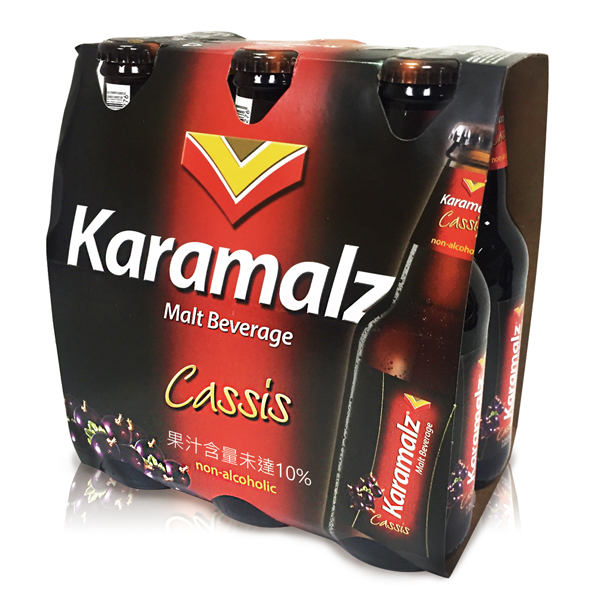 【GoodSome 好東西】德國進口Karamalz卡麥隆醇麥汁_黑醋栗(330ml*6入)