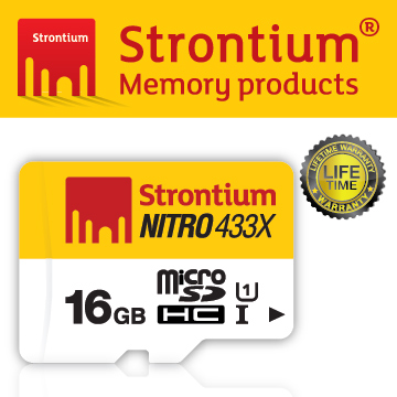力鍶  Strontium Nitro UHS-1 Class10 Micro SDHC 16GB 高速記憶卡