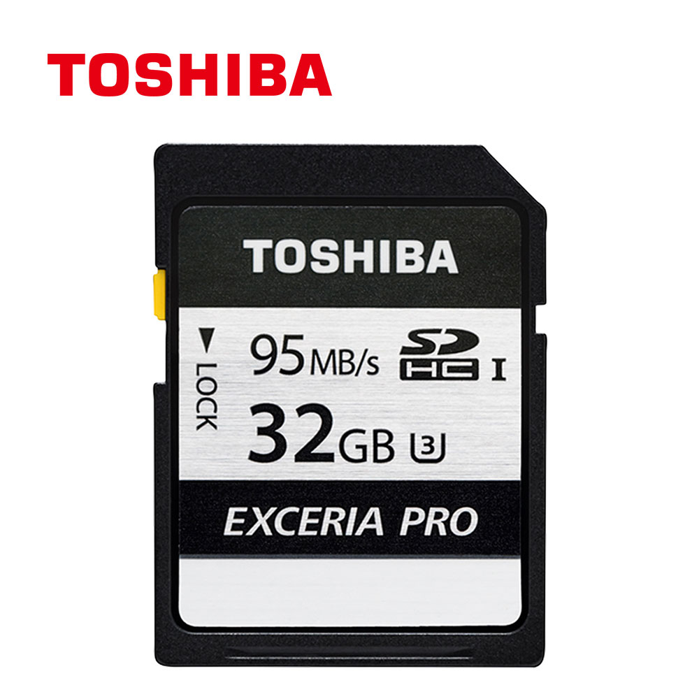 Toshiba EXCERIA PRO U3 32GB SDHC 記憶卡