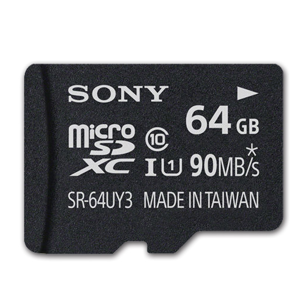 SONY microSDXC SR-UY3A 90 MB/s記憶卡 64GB