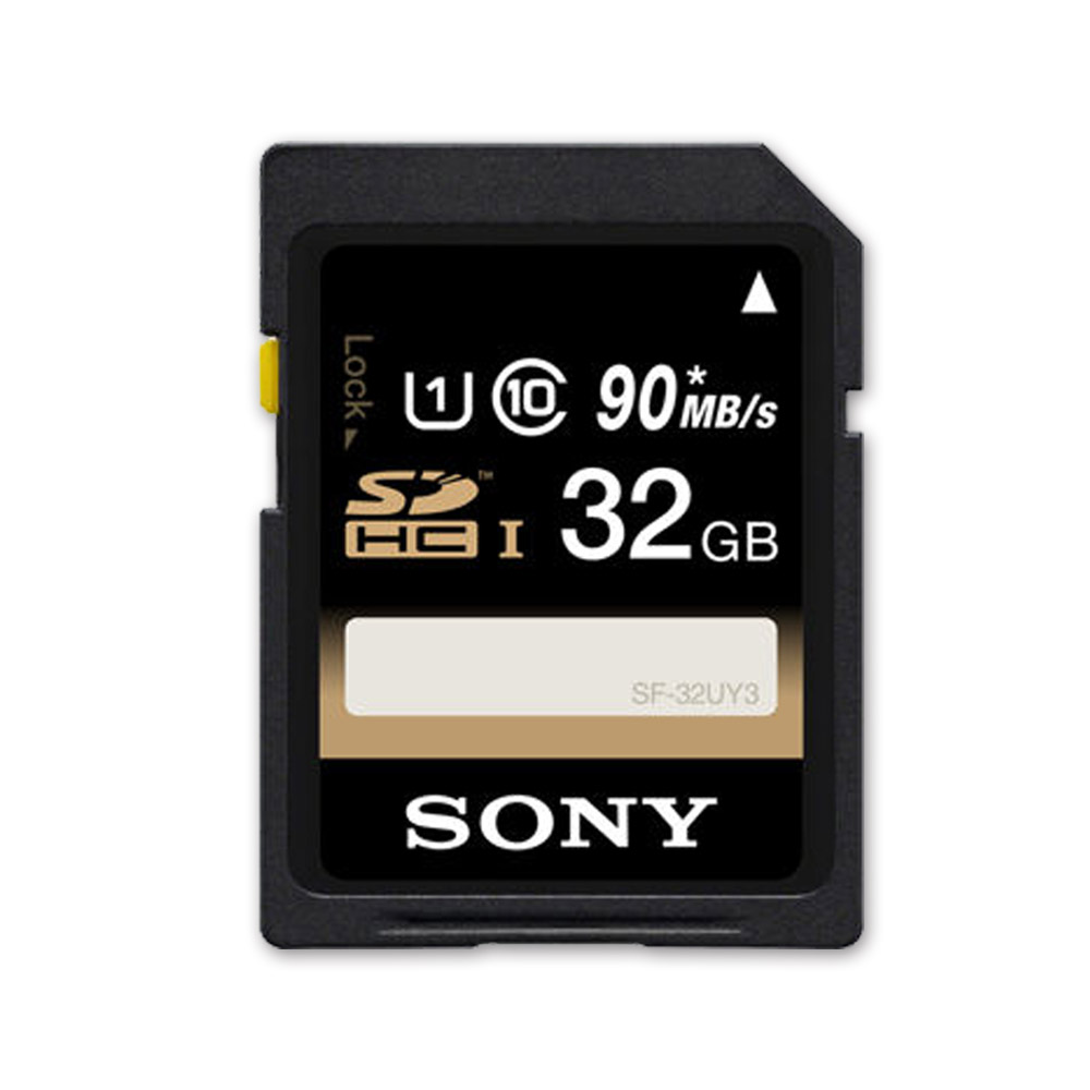 SONY SDHC UHS-I U1 90MB/s 32GB 記憶卡