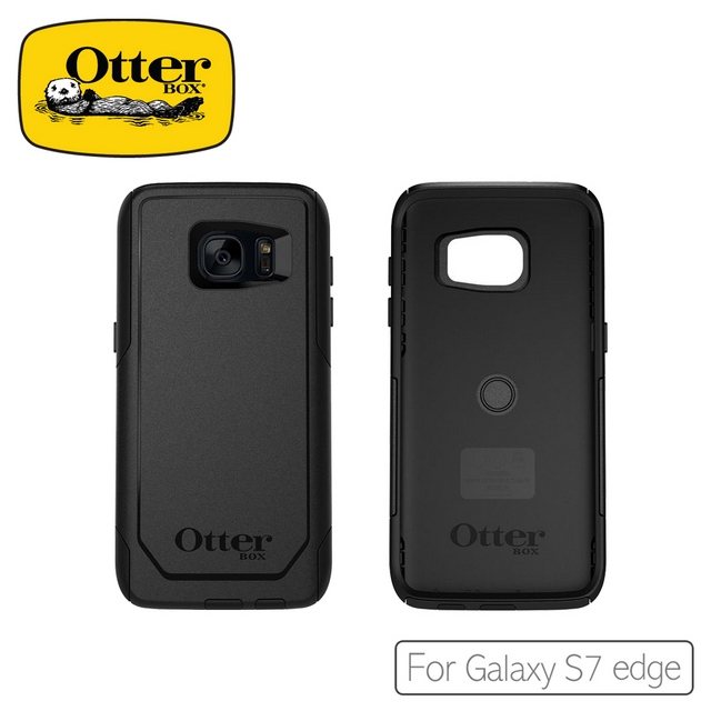 OtterBox Galaxy S7 edge通勤者系列保護殼純粹墨黑