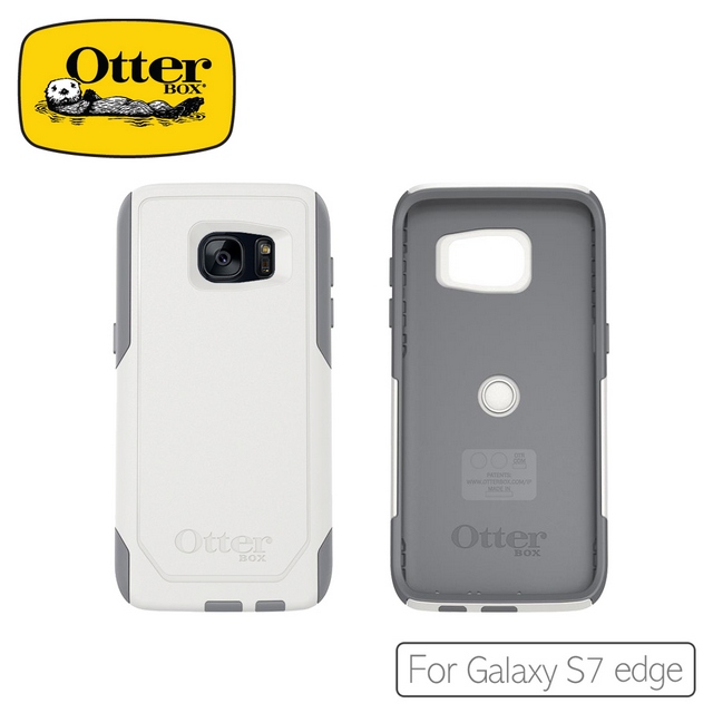 OtterBox Galaxy S7 edge通勤者系列保護殼經典灰白