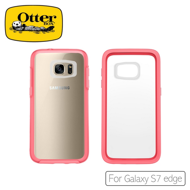 OtterBox Galaxy S7 edge 炫彩幾何透明保護殼霓虹水晶