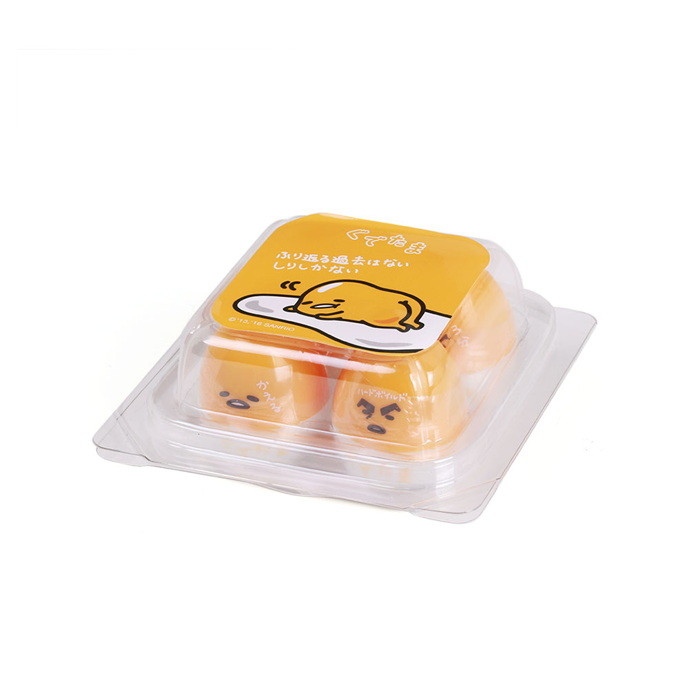 《Sanrio》蛋黃哥趣味雞蛋印章組(一組4顆入，多種款式隨機出貨)