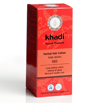 Khadi凱諦 植萃髮絲增色粉-指甲花紅棕色