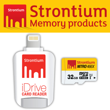 力鍶 Strontium Nitro UHS-1 Class10 Micro SDHC 32GB 高速記憶卡 (附贈iDrive 蘋果專用讀卡機)