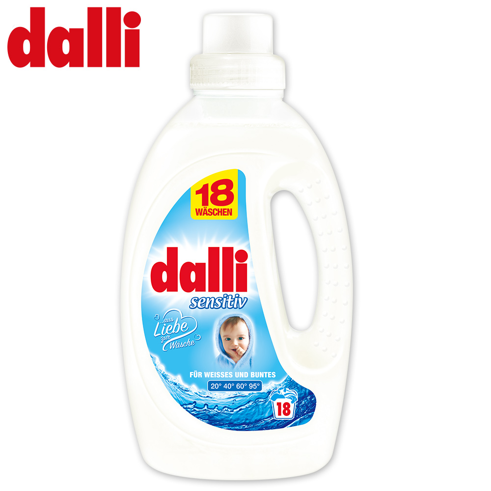 【德國Dalli】抗敏洗衣精 (1.35L/瓶)