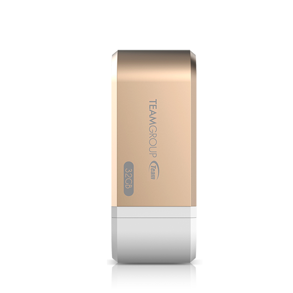 十銓 MoStash 32GB iOS專用USB3.0 行動碟 WG02金色