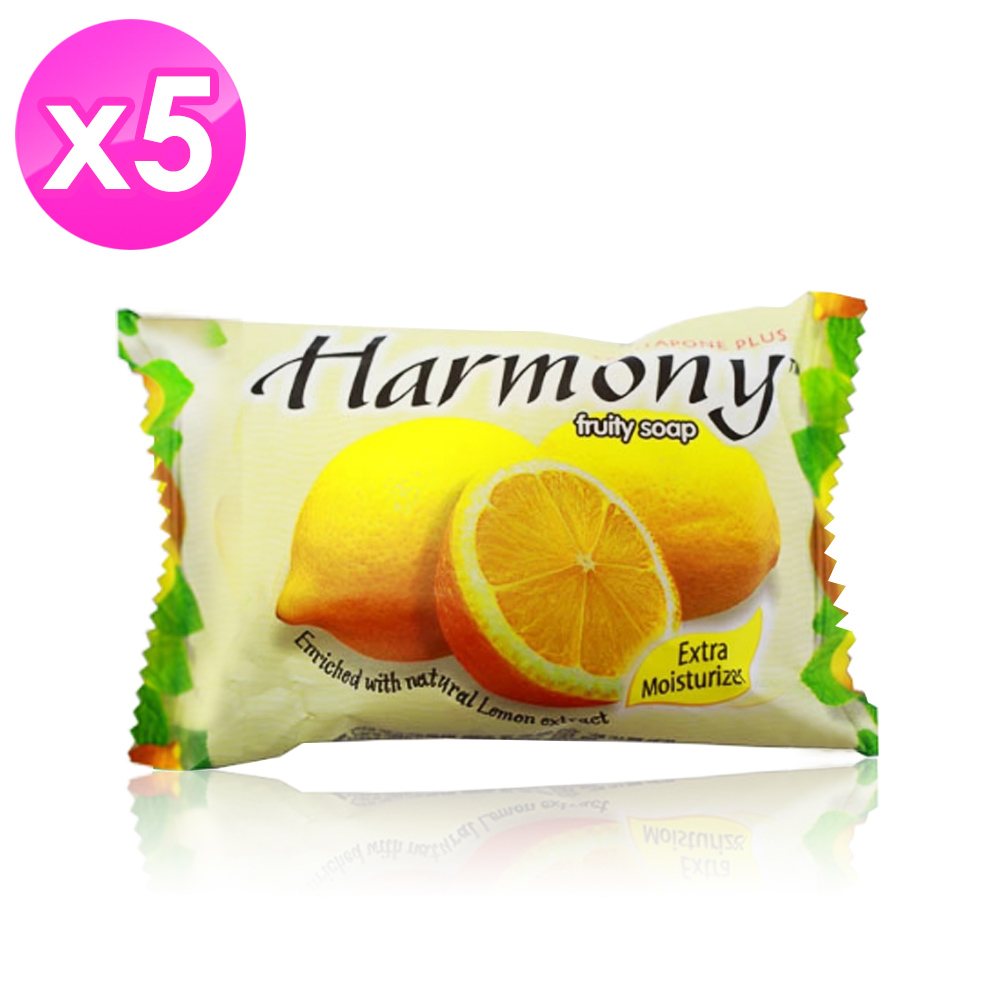 【Harmony】水果香皂-檸檬萊姆(75g x 5入)